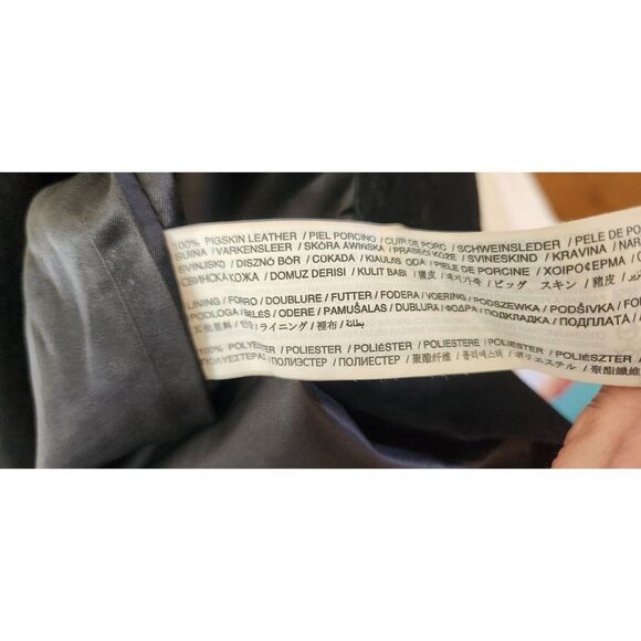 NEW MNG Zippered Suede Mini Skirt, Size Small - Picture 10 of 12